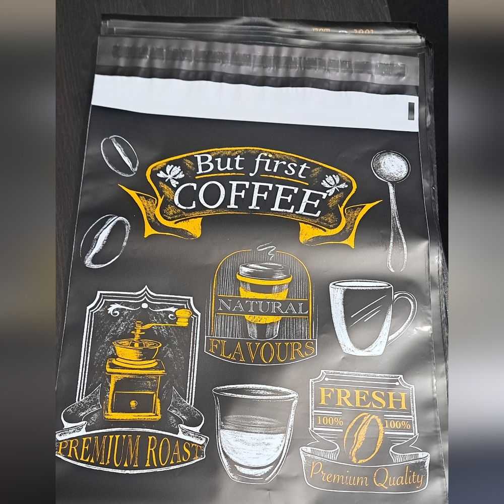 15 ct 10x13 Coffee ☕️ polymailers